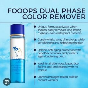 SeneGence Foops Cosmetics Facial Color Remover